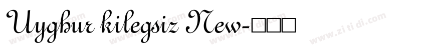 Uyghur kilegsiz New字体转换 Uyghur kilegsiz New字体转换